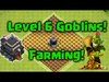 Clash of Clans - Level 6 Goblins TH9 Farming Attack Strategy...