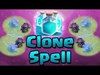 Clash of Clans - SNEAK PEEK! Clone Spell! Gameplay and Strat...