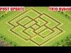 TH10 Hybrid Base Perfect Loot Balance  - Clash of Clans