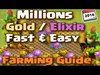 Clash of Clans - Farming Strategy for Fast and Easy Gold and