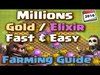 Clash of Clans - Farming Strategy for Fast & Easy Gold and E...