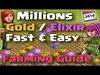 Clash of Clans - Farming Strategy for Fast & Easy Gold and E