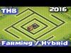 Clash of Clans - TownHall8 Farming Hybrid Base for New Updat...