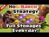 Clash of Clans - HoGiBarch Strategy for Fast and Easy Loot P