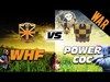 Clash of Clans: MOST INTENSE WAR EVER - WHF vs Power CoC