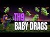Clash of Clans: BABY DRAGS at TH9 for 3 STARS (Quick Guide)