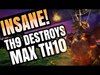 Clash of Clans: TH9 DESTROYS MAX TH10