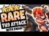 RARE TH9 ATTACK SPOTTED - CRAZY EFFICIENCY - Clash of Clans