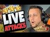 LIVE ATTACKS! Can we SIX PACK in Clash of Clans?