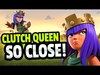 ARCHER QUEEN CLUTCH IN CLASH OF CLANS FOR ONCE?