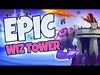 MOST EPIC WIZ TOWER?  AWESOME 10 vs 11 2 STAR ATTACKS!