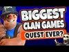 BIGGEST CLAN GAMES QUEST EVER? LIVE CLAN WAR ATTACK!