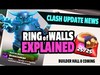 CLASH UPDATE: RING of WALLS, Magic Runes, Builder Hall 8