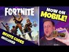 FORTNITE is now on MOBILE! First Look + INVITE CODES!
