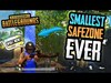 THE SMALLEST SAFEZONE IN PUBG HISTORY!