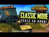 PUBG Mobile CLASSIC Mode - NEW Update Feels GREAT!
