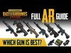 BEST ASSAULT RIFLE IN PUBG MOBILE? HERE'S THE DATA!