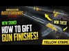 HOW TO GIFT & GET NEW GUN SKINS! PUBG Mobile (Giveaway I