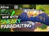 WIN WITH THIS SNEAKY PARACHUTE STRATEGY - PUBG Mobile