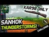 THUNDERSTORMS on SANHOK - Kar98K ONLY - PUBG Mobile