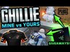 MY GHILLIE SUIT vs. HIS - CHRISTMAS GIVEAWAYS! PUBG Mobile