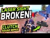 IS THE NEW LASER SIGHT OVERPOWERED? Slicing Through Squads -