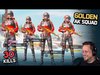 THE GOLDEN AK SQUAD - ERANGEL ELITE - PUBG Mobile