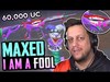 MAXED FOOL CRATE OPENING (I AM A FOOL) 60,000 UC LATER... PU
