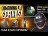 I FINALLY COMBINED ALL OF MY SCRAPS - HUGE CRATE OPENING!