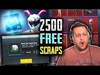 What Can You Get with 2500 FREE CRATE COUPON SCRAPS?