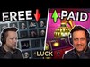 IS IT RIGGED? FREE vs. PAID CRATE OPENING!