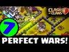 Clash of Clans - PERFECT WARS - 7 Perfect Clan Wars!