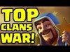 Clash of Clans - TOP CLANS WAR! And EPIC face-off in CoC!