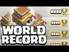 Clash of Clans ♦ WORLD RECORD ♦ Town Hall 8 TROPHY RECORD! ♦