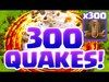 Clash of Clans - 300 EARTHQUAKE Spells Vs. a Town Hall 11 an
