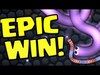Slither.io - INSANE SNAKE GAME! Slithering for the First Tim...