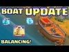 Clash of Clans BOAT UPDATE - More Information - Balancing In...