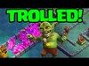 CRAZY TROLL BASES! Clash of Clans Builder Hall Base Trolling