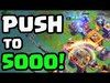 GLOBAL LEADERBOARD - Push for 5000 Trophies in the Clash of 