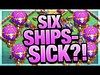 SIX SICK SHIPS - For REAL This Time! Clash of Clans Builder 