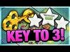 'THE KEY TO THREE' Clash of Clans Strategy - Three...