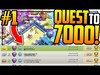 TOP GLOBAL! Quest to 7000 Trophies in Clash of Clans! Episod