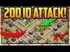 200 IQ ATTACKS! Clash of Clans Strategy for Attacking UP!