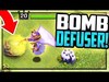 Grand Warden DEFUSING BOMBS! Clash of Clans Questions ANSWER...