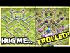 BEST TROLL Base BEATS LEGENDS! Clash of Clans Funny Moments 