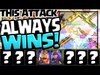 THIS Attack ALWAYS WINS! Clash of Clans Clan War Leagues - D