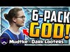 He's a SIX-PACK GOD! LIVE Attack - Clash of Clans Mudtk