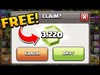 It's EASY to Grab over 3,200 FREE GEMS in Clash of Clan...