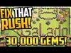 Legend League, then 30,000 GEMS! Fix That Rush Clash of Clan