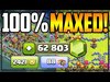 62,800 GEMS Later BOTH Villages 100% MAXED in Clash of Clans